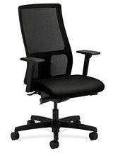 Load image into Gallery viewer, HON Ignition Series Mid-Back Work Chair - Mesh Computer Chair for Office Desk, Black (HIWM2)