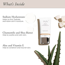 Load image into Gallery viewer, PÜR 4-in-1 Tinted Moisturizer With SPF 20 - Hydrating Face Moisturizer, Primer, & Foundation With Shea Butter, Aloe Vera & Vitamin B3 - Vegan Friendly - Free of Paraben, Gluten & BPA - Fair Ivory