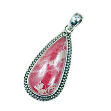 Load image into Gallery viewer, Rhodochrosite & Sterling Silver Pendant