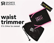 Load image into Gallery viewer, Sweet Sweat Premium Waist Trimmer (Pink Logo) for Men & Women ~ Includes Free Sample of Sweet Sweat Gel! (SM: 8" Width x 35" Length)