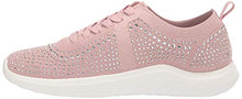 Load image into Gallery viewer, Clarks womens Nova Spark Sneaker, Dusty Pink Textile W/Sparkles, 9 US