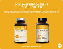 Load image into Gallery viewer, NatureWise Vitamin D3 5000iu (125 mcg) 1 Year Supply for Healthy Muscle Function, and Immune Support, Non-GMO, Gluten Free in Cold-Pressed Olive Oil, Packaging Vary ( Mini Softgel), 360 Count