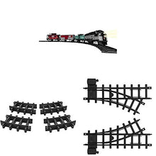 Load image into Gallery viewer, Lionel New York Central Battery-Powered Model Train Set Ready to Play w/Remote Bundle with Ready to Play 12Piece Curved Track Pack and Ready to Play Left & Right Interchange Track Pack, Switch