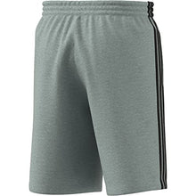 Load image into Gallery viewer, adidas Men's Tall Size Essentials 3-Stripes Shorts, Medium Grey Heather/Black