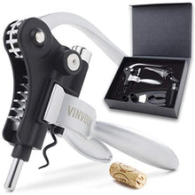 Load image into Gallery viewer, VINVOLI Wine Opener Set - Luxury Wine Bottle Opener Kit - Rabbit Wine Opener Set for Woman - Rabbit Wine Corkscrew Opener for Wine Bottles - Rabbit Wine Bottle Openers Set - Wine Cork Opener Kit