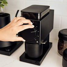 Load image into Gallery viewer, Fellow Ode Brew Grinder - Burr Coffee Grinder Electric - Coffee Bean Grinder with 31 Settings for Drip, French Press & Cold Brew - Small Footprint Electric Grinder - Matte Black