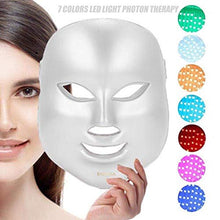 Load image into Gallery viewer, 7 Color Facial Mask | Photon Face Skin Care System | Healthy Smooth Skin Rejuvenation | Anti-Aging, Tightening, Toning, Wrinkle Acne Treatment | Collagen Restoring & Whitening Device