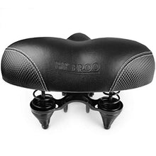 Load image into Gallery viewer, Most Comfortable Bike Seat for Seniors – Extra Wide and Padded Bicycle Saddle for Men and Women Comfort – Universal Bike Seat Replacement