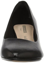 Load image into Gallery viewer, Clarks womens Linvale Jerica Pump, Black Leather, 8 US