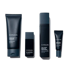 Load image into Gallery viewer, Cardon Anti Aging Skin Care Set for Men | Includes Cardon Dark Circle Eye Rescue, SPF 30 Moisturizer, Face Wash, and Night Cream for Wrinkle Repair | Mens Grooming Skin Care Set