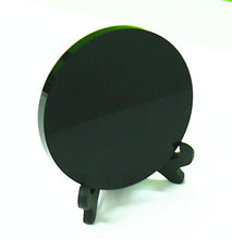 Load image into Gallery viewer, Vranky 4.7" Black Obsidian Scrying Mirror Alchemy/Yoga Energy