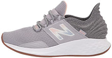 Load image into Gallery viewer, New Balance Women's Fresh Foam Roav V1 Sneaker, Whisper Grey/Oyster Pink, 8.5