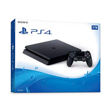 Load image into Gallery viewer, PS 4 Slim Seyted Upgraded 2TB Console with Wireless Controller, Jet Black