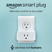 Load image into Gallery viewer, Amazon Smart Plug, works with Alexa – A Certified for Humans Device