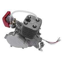 Load image into Gallery viewer, 100cc Bicycle Engine kit, 2 Stroke Motorized Bike Kit Petrol Gas Engine Kit, Turn Your Pedal Bike Into an Electric Bike (Silver)