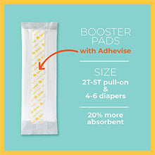 Load image into Gallery viewer, Sposie with Adhesive, Stop Overnight Diaper leaks, Nighttime Protection for Heavy Wetters, Potty Training, and Active Sleepers, Fits Diaper Sizes 4-6 and Pull-ons 2T-5T, 84 ct for Boys and Girls