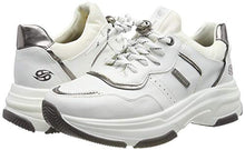 Load image into Gallery viewer, Dockers by Gerli Women's 44dc206 Low-Top Sneakers, White Weiss Grau 502, 12