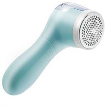 Load image into Gallery viewer, Feeke Lint Remover, Electric Clothes Sweater Fabric Shaver, Portable, Quickly and Effectively for Couch, Blanket, Curtain, Socks, Legging, Wool, Cashmere, Battery Operated, Sky Blue