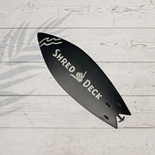 Load image into Gallery viewer, Shred Deck Finger Surfboard | Toy Finger Surf Board | Surf The Wind | Mini Surfboard for Kids Teens Adults | Surf Anywhere Anytime (Black)