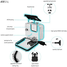 Load image into Gallery viewer, FitStill 60M Waterproof Case for GoPro Hero 10 Black/Hero 9 Black, Protective Underwater Dive Housing Shell with Bracket Accessories for Go Pro Hero10 Hero9 Action Camera
