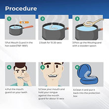 Load image into Gallery viewer, Mouth Guard for Grinding Teeth Upgraded Night Guard for Teeth Grinding, Stops Bruxism, Eliminates Teeth Clenching 2 Sizes, Pack of 4 with Travel Hygiene Case.