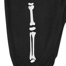 Load image into Gallery viewer, The Children's Place Baby and Toddler Glow Skeleton Fleece One Piece Pajamas, Black, 12-18 Months
