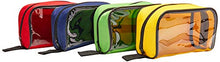 Load image into Gallery viewer, Lightning X Color Coded First Aid Medical Kit Accessory Pouches - Zippered Bag w/Transparent Window - Set of 4