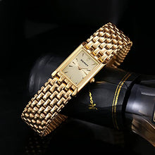 Load image into Gallery viewer, Berny Women's Gold Watch Ladies Wrist Quartz Watches Stainless Steel Band Women Luxury Casual Fashion Watch(Gold Dial)
