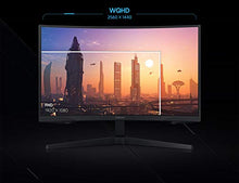 Load image into Gallery viewer, SAMSUNG 32” Odyssey G5 Gaming Monitor, WQHD (2560x1440), 144Hz, Curved, 1ms, HDMI, Display Port, AMD FreeSync Premium, HDR10, LC32G55TQWNXZA, Black