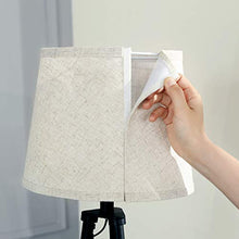 Load image into Gallery viewer, VASAGLE Floor Lamp with Shelves, Standing Reading Lamp with LED Bulb and Lamp Shade, for Living Room, Bedroom, Metal Legs, Rustic Brown ULFL15BX