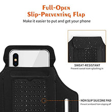 Load image into Gallery viewer, Cell Phone Armband Water Resistant Running Armband for iPhone 12 11 13 Pro Max XS XR 8 7 Plus, Samsung S20 S21 S10 Up to 6.9", Running Phone Holder Sport Arm Bands for Gym Exercise Workout, Key Pocket