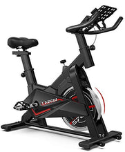 Load image into Gallery viewer, LABODI Exercise Bike, Indoor Cycling Bike Stationary, Spin Bike for Home Cardio Gym, Silent Belt Drive Workout Bike with 35 LBS Flywheel, Thickened Frame Upgraded Version(Black)