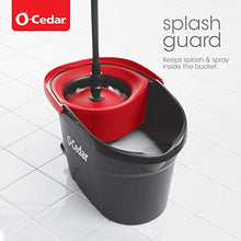 Load image into Gallery viewer, O-Cedar Easywring Microfiber Spin Mop & Bucket Floor Cleaning System with 2 Extra Refills