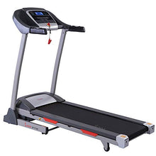 Load image into Gallery viewer, Sunny Health & Fitness Portable Treadmill with Auto Incline, Device Holder, Pulse Grips, 220 LB Max Weight and Shock Absorbers - SF-T7705