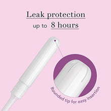 Load image into Gallery viewer, Rael Period Bundle - BPA-Free Plastic Applicator Tampon (Regular & Super, 32 Count) & Organic Cotton Cover Regular Liners (40 Count)