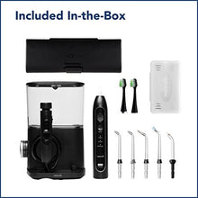 Load image into Gallery viewer, Waterpik CC-01 Complete Care 9.0 Sonic Electric Toothbrush + Water Flosser, Black, Medium