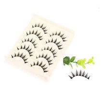 Load image into Gallery viewer, Okdeals 5 Pairs/set Trendy Women False Eyelashes Japanese Style Makeup Long Thick Eyelash Extension Beauty Cosmetic Tools