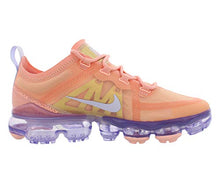 Load image into Gallery viewer, Nike Womens Air Vapormax 2019 Textile Synthetic Bleached Coral Trainers 8 US