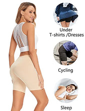 Load image into Gallery viewer, POKARLA Womens Underwear Cotton Boxer Shorts Anti Chafing Bike Shorts Boyshorts Panties
