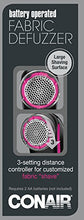 Load image into Gallery viewer, Conair Fabric Defuzzer - Shaver; Battery Operated; Black / Pink