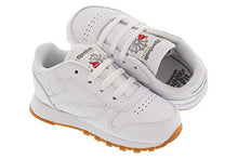 Load image into Gallery viewer, Reebok baby boys Classic Leather Sneaker, White/Gum, 2 Toddler US