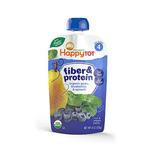Load image into Gallery viewer, Happy Tot, Organic Pear, Blueberry & Spinach, 4 oz