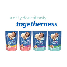 Load image into Gallery viewer, PURINA Whisker Lickin's Cat Treats, Crunchy & Yummy Tuna Flavor - 1.7 oz. Pouch, Blue/Green (00017800172622)