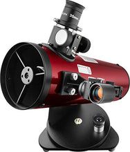 Load image into Gallery viewer, Orion 10012 SkyScanner 100mm TableTop Reflector Telescope (Burgundy)