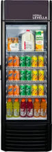 Load image into Gallery viewer, Premium Levella PRF907DX Single Door Merchandiser Refrigerator-Upright Beverage Cooler-9.0 cu ft-Black