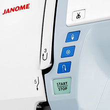 Load image into Gallery viewer, Janome Skyline S3 Computerized Sewing Machine w/Semi-Hard Cover + Instructional DVD + Ultra Glide Foot + Ditch Quilting Foot + Rolled Hem Foot + Concealed Zipper Foot + Needles + Much More!
