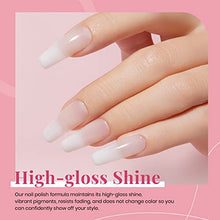 Load image into Gallery viewer, Beetles Neutral Gel Nail Polish 15ml Milky White Gel Polish Set Nude Color , Beetles Nail Blooming Gel