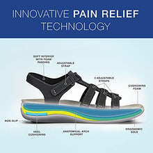 Load image into Gallery viewer, Orthofeet Proven Heel and Foot Pain Relief. Extended Widths. Orthopedic Diabetic Arch Support Women's Orthotic Sandals, Amalfi