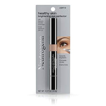 Load image into Gallery viewer, Neutrogena Healthy Skin Brightening Eye Perfector & Under Eye Concealer, Dark Circle Treatment Concealer Makeup with Soy & Vitamin E Antioxidant, Broad Spectrum SPF 25, Light 10,.17 oz