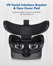 Load image into Gallery viewer, KIWI design Face Replacement Accessories for Oculus Rift S, VR Facial Interface Bracket and 2 PCS PU Leather Foam Face Cover Pad Sweat-Proof Breathable Washable